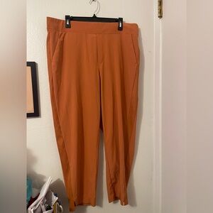 Athelta Orange Pants, 18